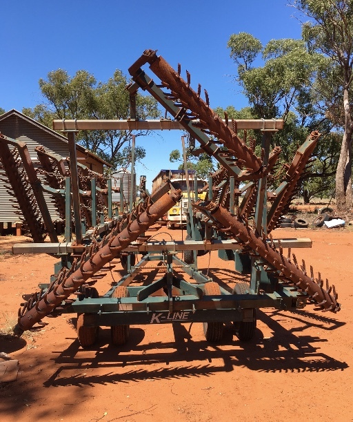 40ft KLine Rotary Harrow Machinery & Equipment Harrows